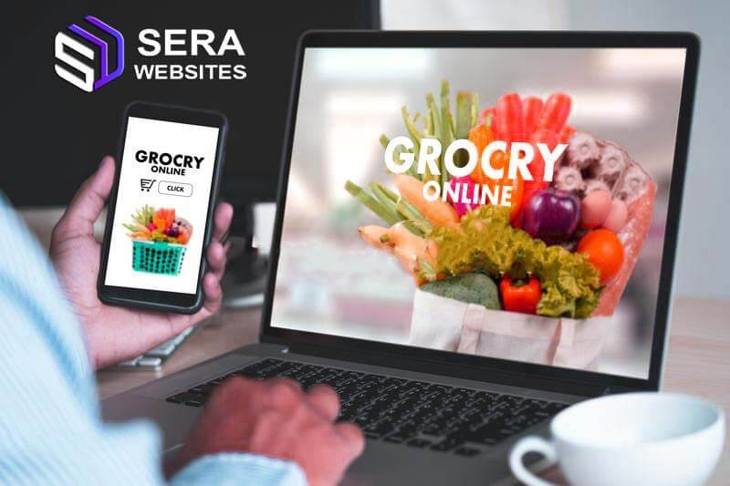 supermarket grocery website Kuwait by sera websites