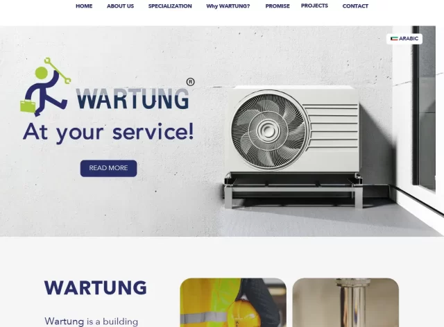 Wartung Website Design by Sera Websites